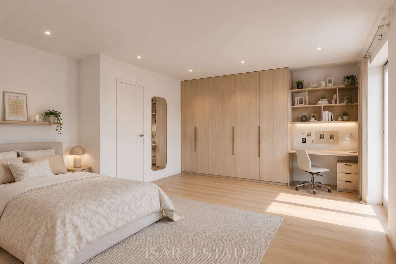 Schlafzimmer - KI visualisiert